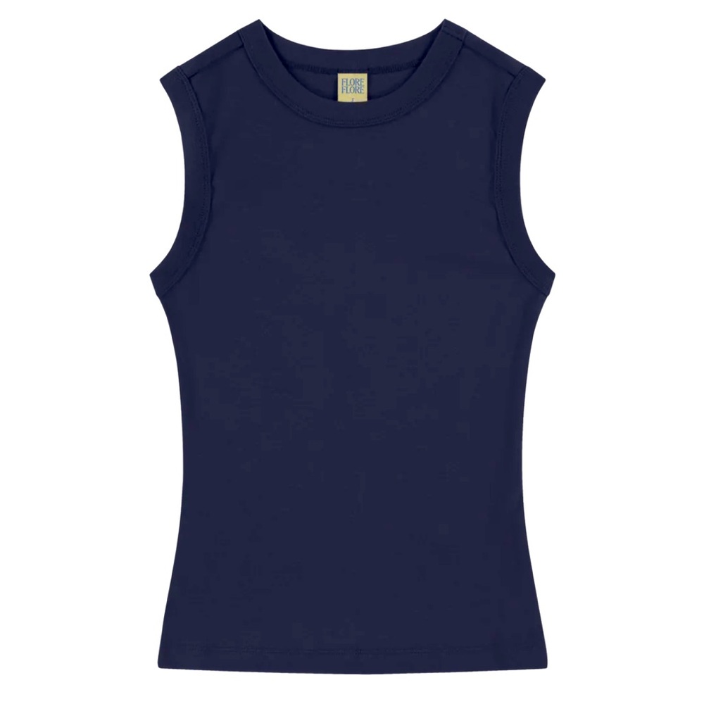 Flore Flore Esme Tank in Navy
